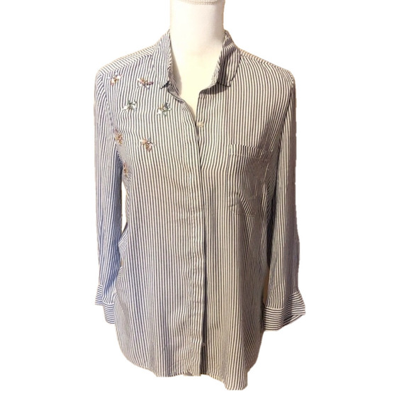 ⭐️NWT Nanette Lepore Button Down - Picture 1 of 9